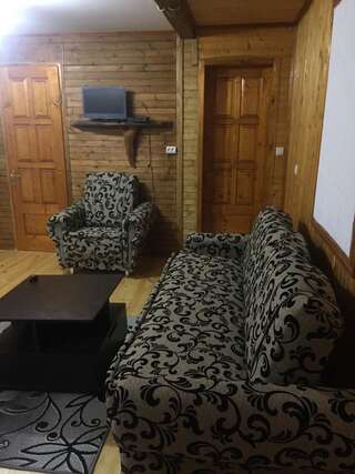 Лоджи Guest House U Myrona Яремче Трехместный номер с видом на горы-9